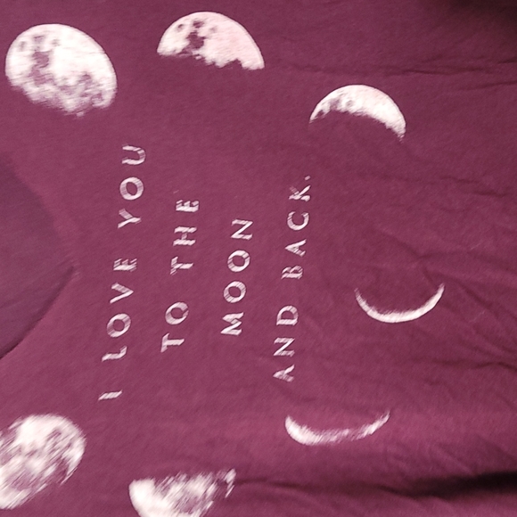 Love You To The Moon and Back Mccnchild Womens Top - Picture 2 of 3